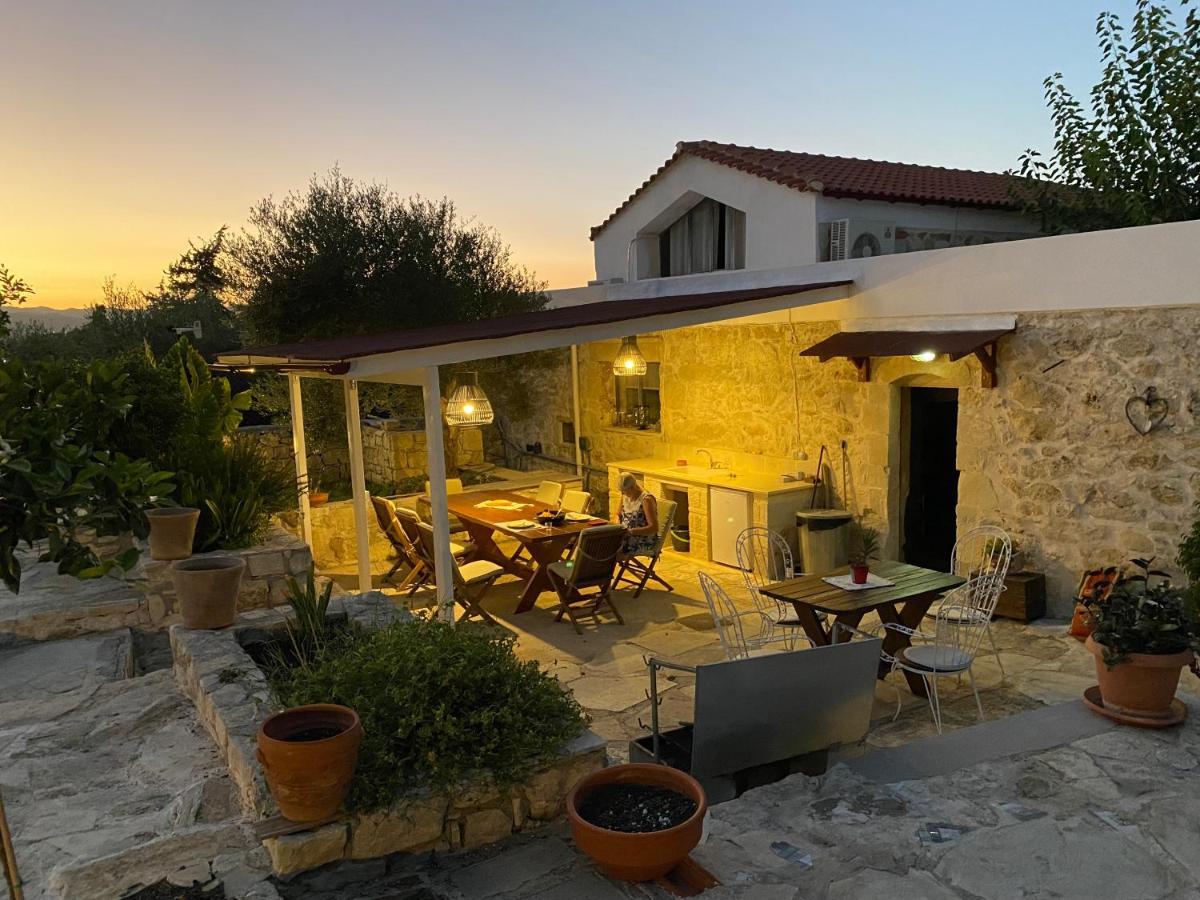 Old Stone Villa In Apokoronas Villa Nostalgia Kreta Filippos Exterior photo